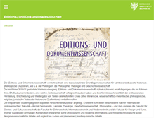 Tablet Screenshot of edw.uni-wuppertal.de