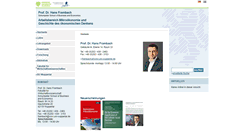 Desktop Screenshot of frambach.wiwi.uni-wuppertal.de