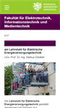 Mobile Screenshot of evt.uni-wuppertal.de