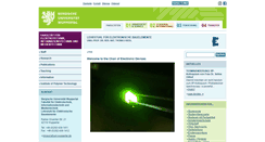 Desktop Screenshot of lfeb.uni-wuppertal.de