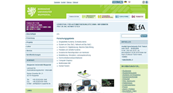 Desktop Screenshot of lfa.uni-wuppertal.de
