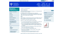 Desktop Screenshot of bewegungswissenschaft.uni-wuppertal.de