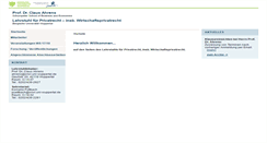 Desktop Screenshot of ahrens.wiwi.uni-wuppertal.de