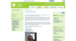 Desktop Screenshot of chor.uni-wuppertal.de
