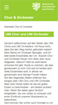 Mobile Screenshot of chor.uni-wuppertal.de