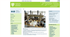 Desktop Screenshot of ikib.uni-wuppertal.de