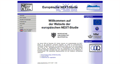 Desktop Screenshot of next.uni-wuppertal.de