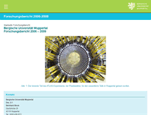 Tablet Screenshot of fobe.uni-wuppertal.de