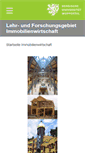 Mobile Screenshot of immo.uni-wuppertal.de