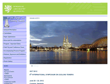 Tablet Screenshot of isct2012.uni-wuppertal.de