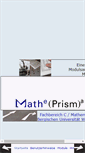 Mobile Screenshot of matheprisma.uni-wuppertal.de