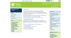 Desktop Screenshot of cip.wiwi.uni-wuppertal.de