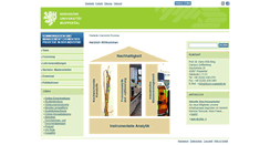 Desktop Screenshot of analytik.uni-wuppertal.de