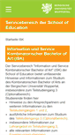 Mobile Screenshot of optional.uni-wuppertal.de