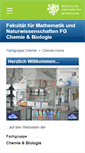 Mobile Screenshot of chemie.uni-wuppertal.de