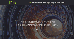 Desktop Screenshot of lhc-epistemologie.uni-wuppertal.de