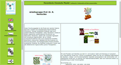Desktop Screenshot of constanze.materials.uni-wuppertal.de