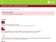 Tablet Screenshot of fba.uni-wuppertal.de