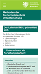 Mobile Screenshot of msu.uni-wuppertal.de
